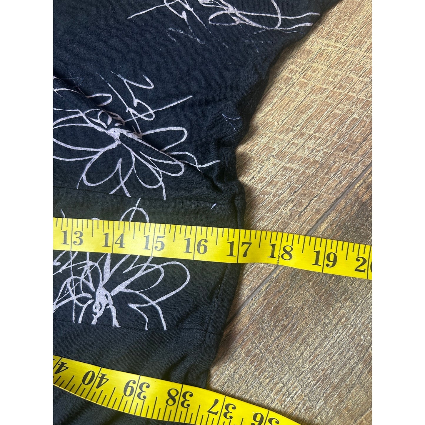 euro desigual black floral dress one size fits most