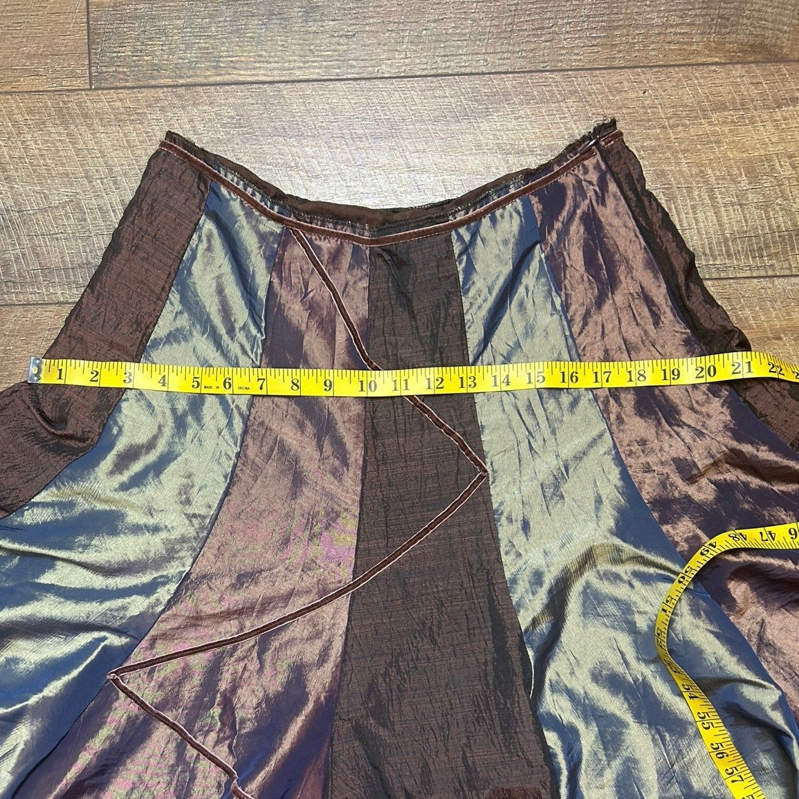 Y2K euro patchwork, full skirt maxi
Vankclee made in France