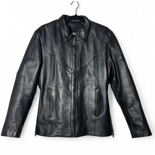 Wild ride insulated leather jacket size 14
