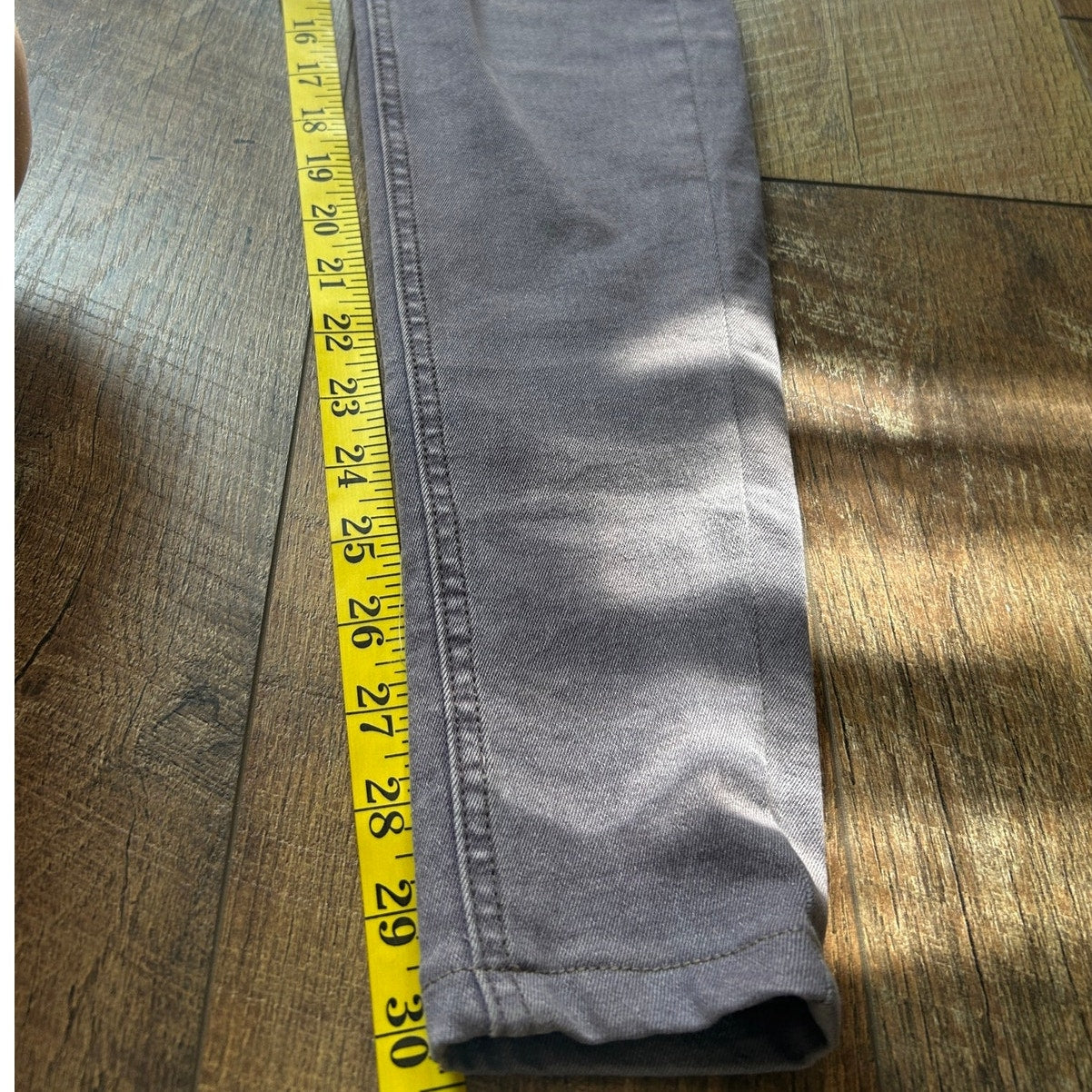 custo barcelona embroidered purple faded skinny jean size 27 mid rise