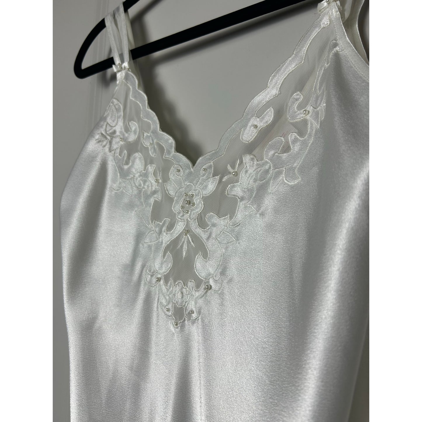 oscar de la renta pink label slip dress size s