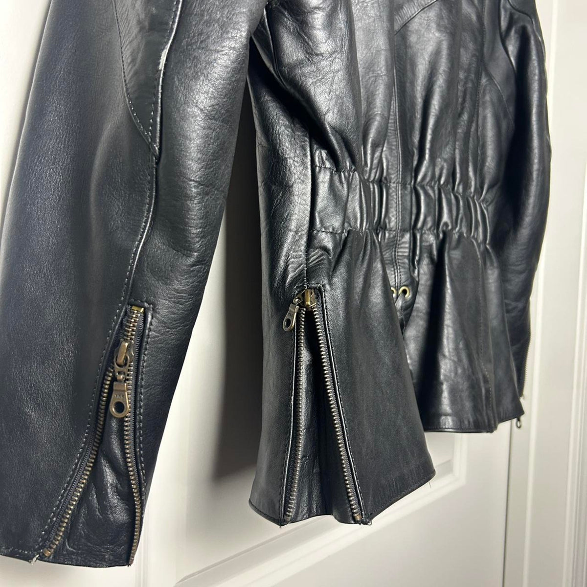 Wild ride insulated leather jacket size 14