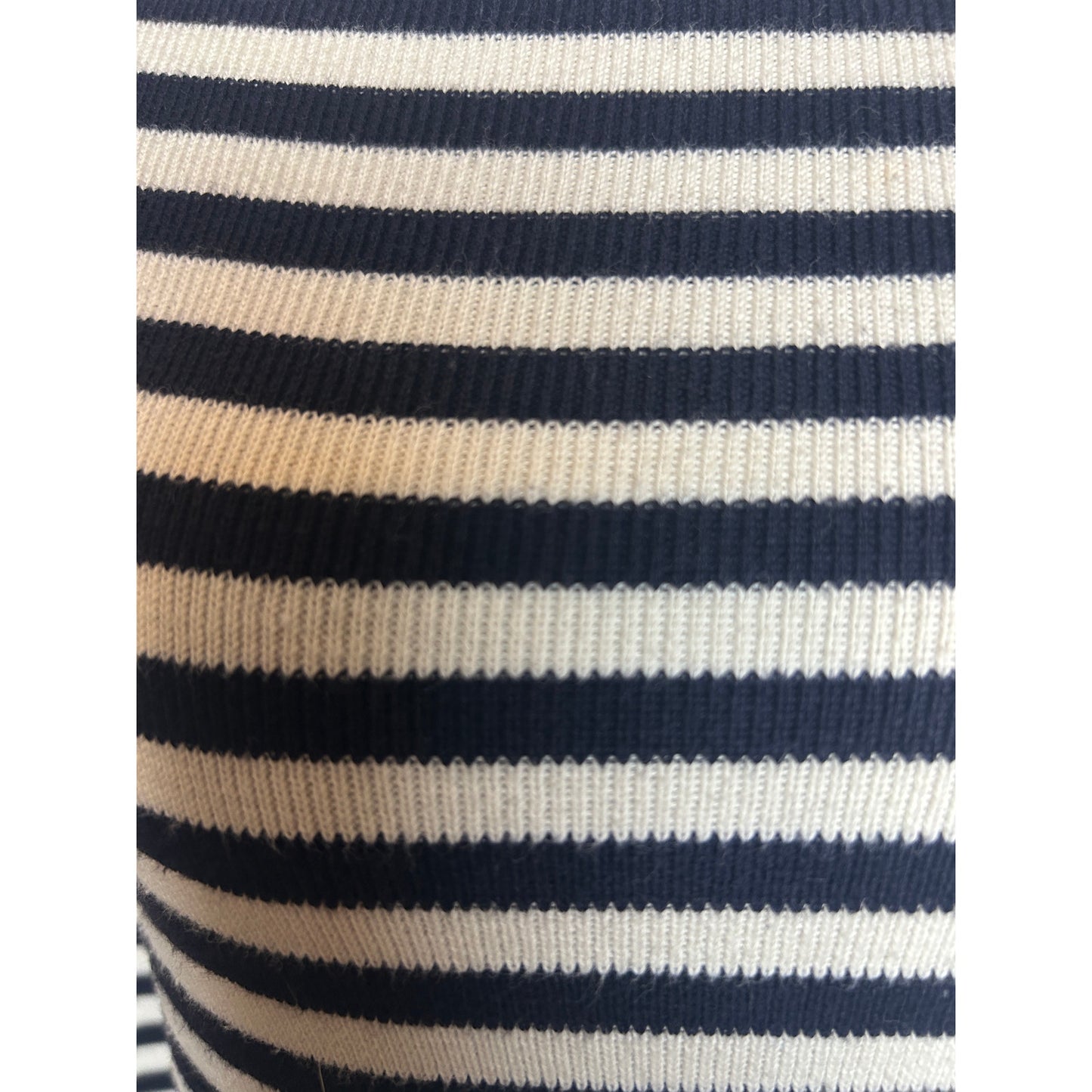 Lauren Ralph Lauren Crest Nautical Stripe Sweater Cotton Preppy size xl