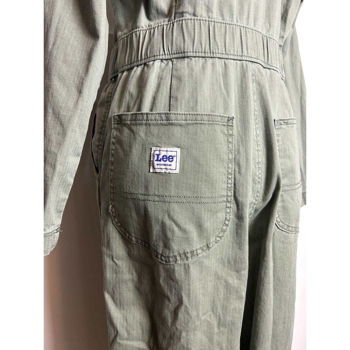 Combinaison de mécanicien Lee Army Green, salopette de travail, combinaison de vol, taille S
