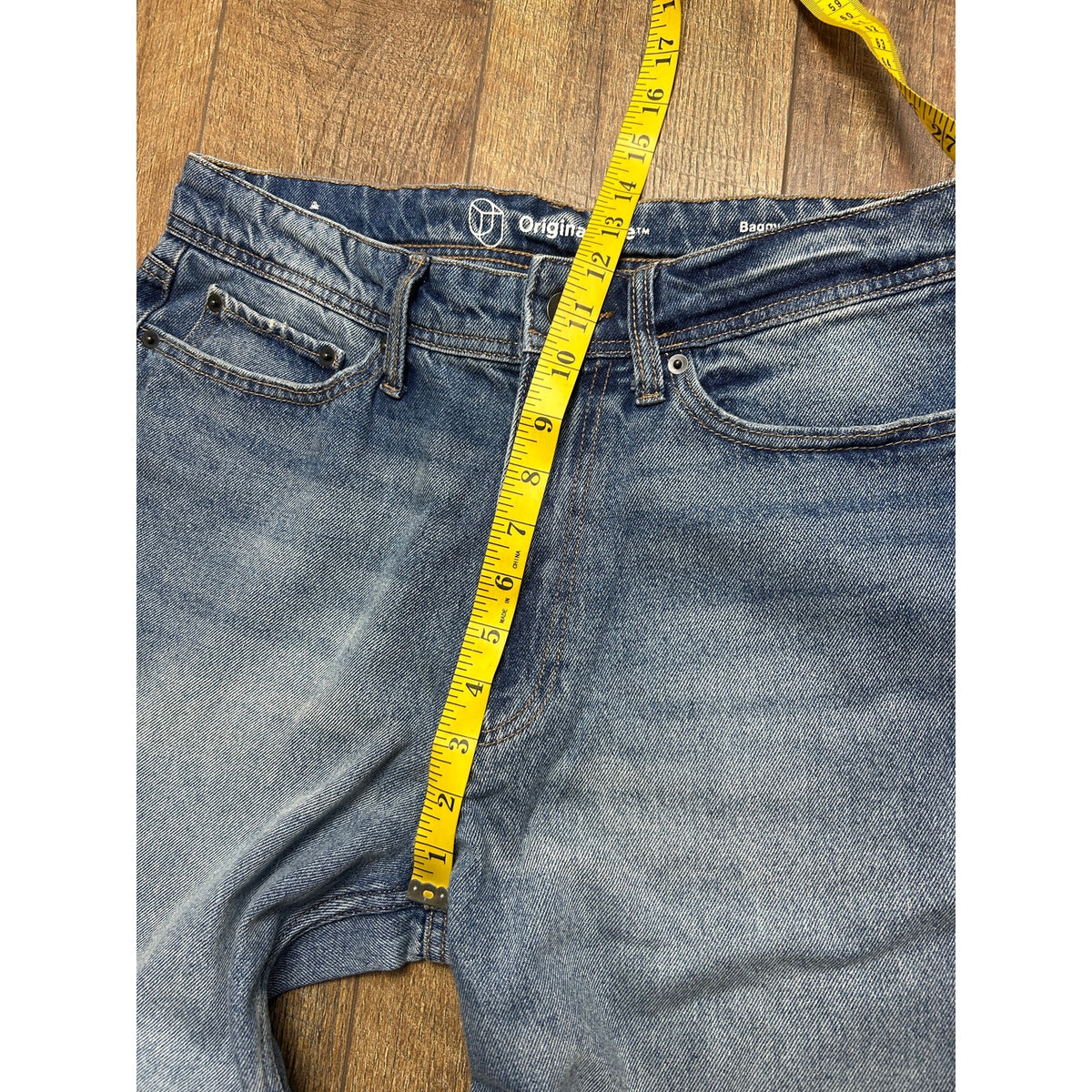 Y2K Original Use Baggy Halgado Jeans 31x29 Loose Fit Vintage Denim
