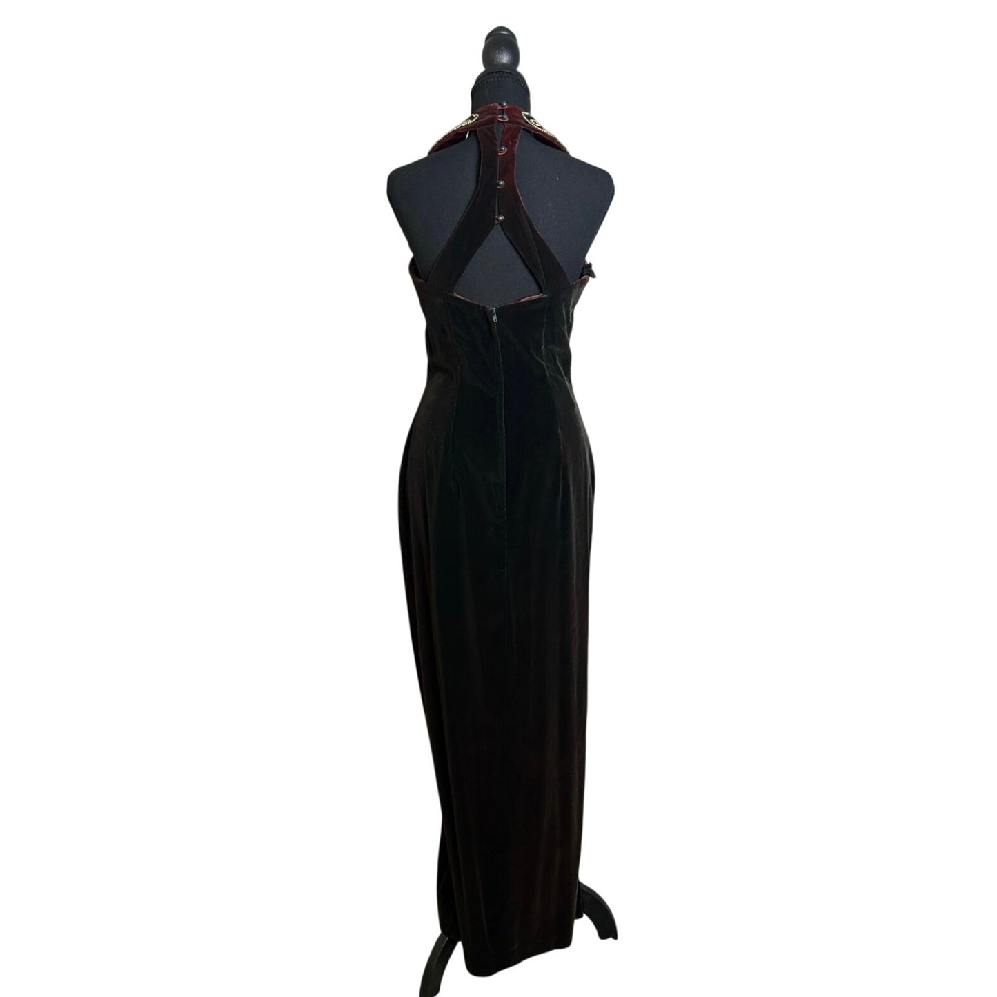 🩸 Vintage Samt Romantisches Vampirkleid – Gunne Sax von Jessica McClintock