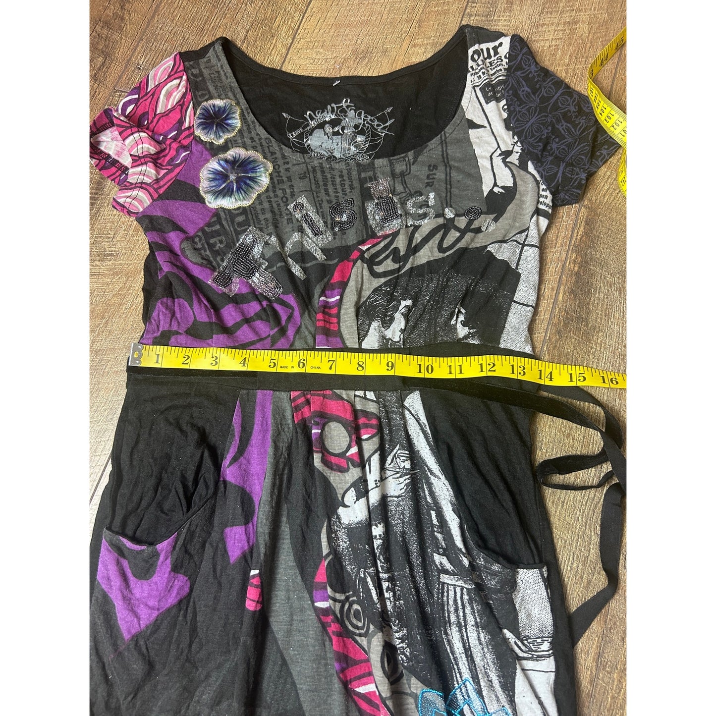 desigual euro grunge art dress