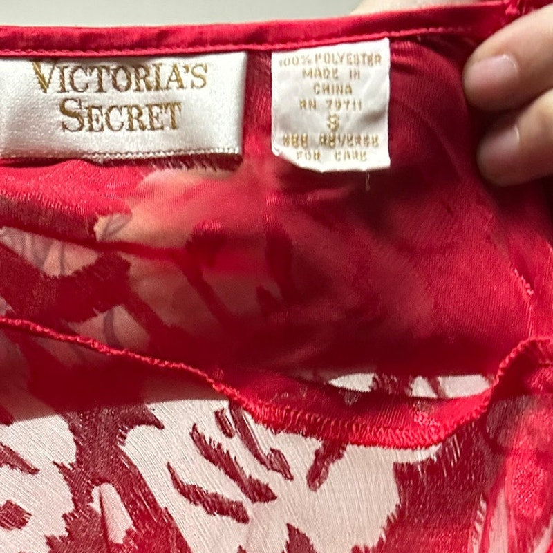 vs gold label 80's maxi slip dress size s