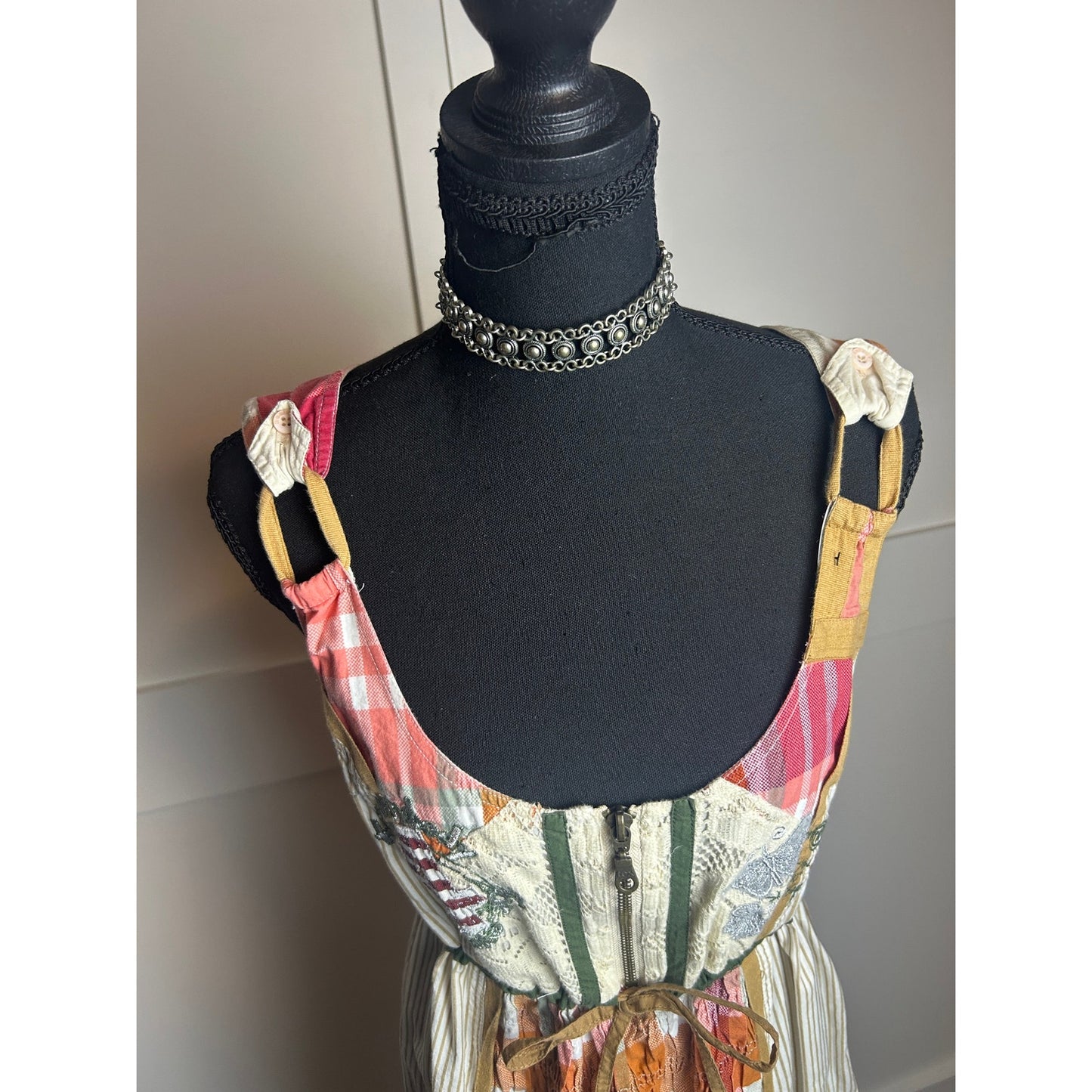 desigual garden fairy patchwork euro dress size 40