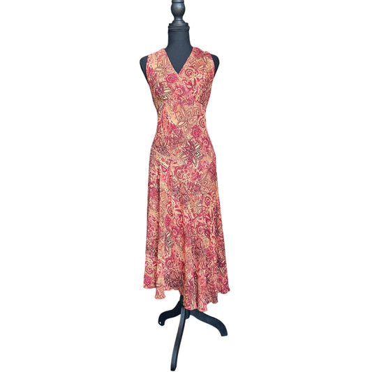 Robe fée bohème en soie paisley Rabbit Rabbit Rabbit pour festival