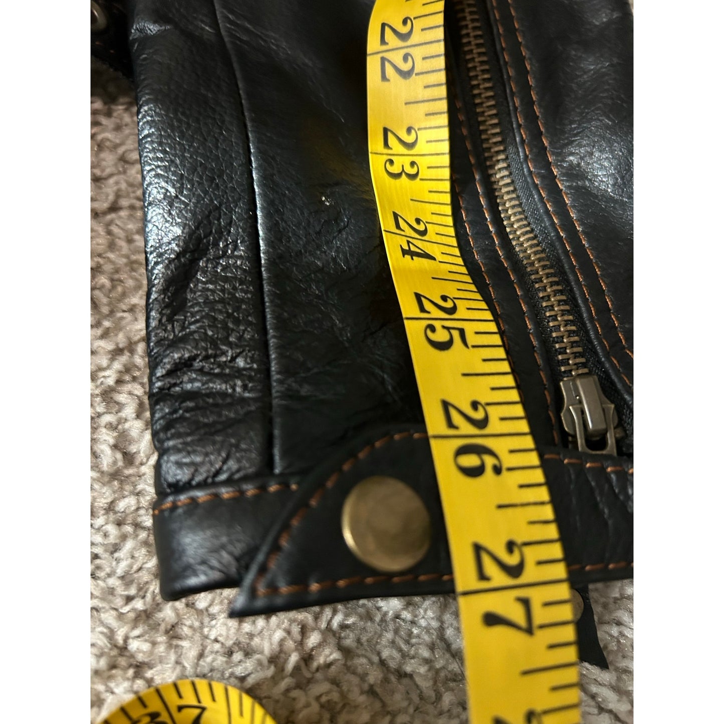 Harley Davidson Motorrad Lederjacke Größe L