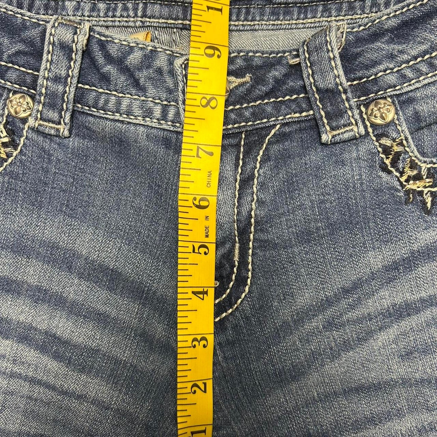 Miss me blue mid rise bootcut size 30x32