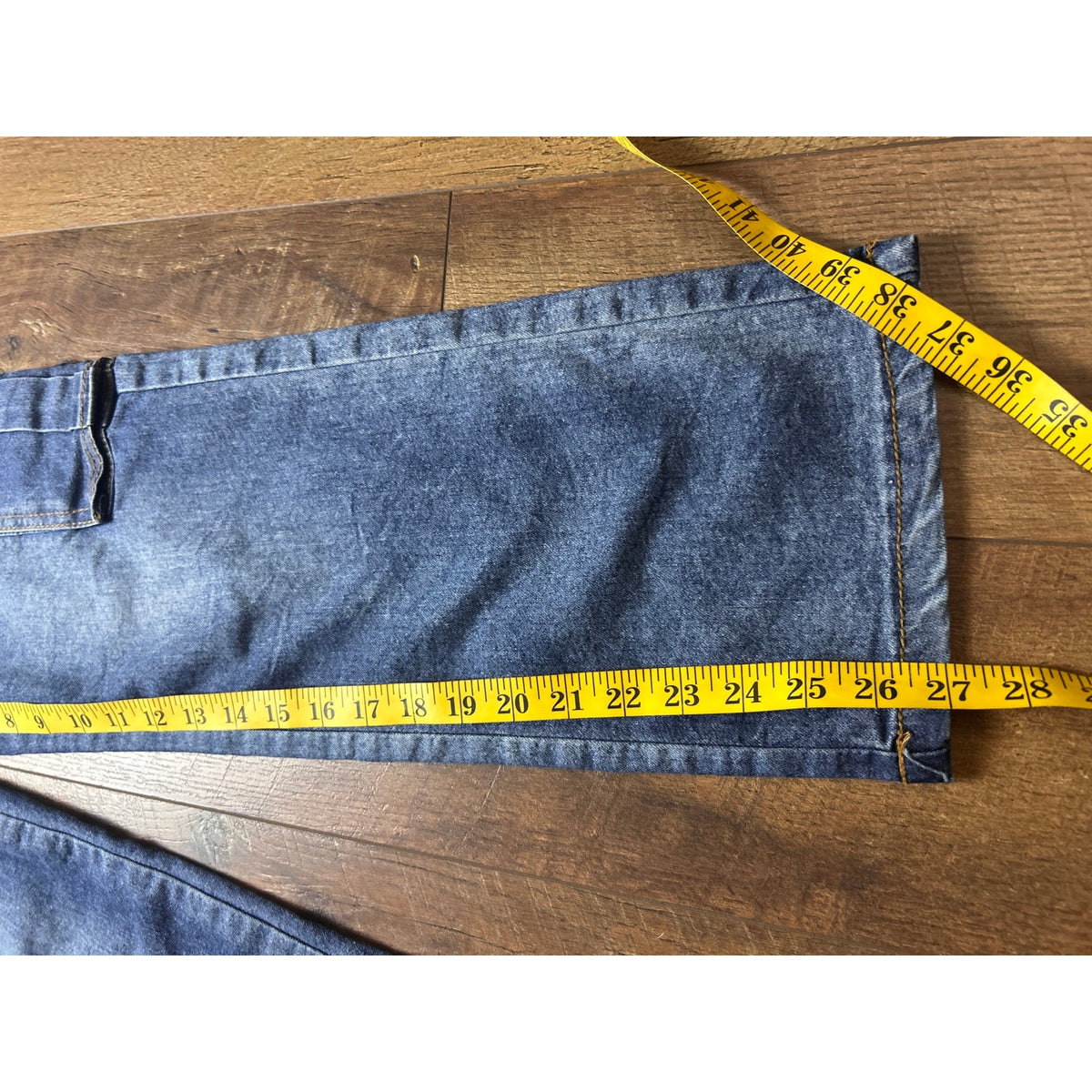 True Religion raw hem cargo pants in a faded wash Womens xs