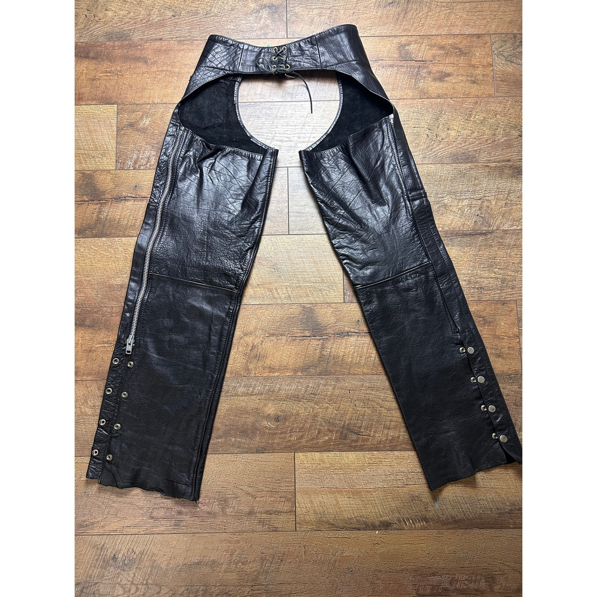 unik leather chaps size xs genuine cowhide leather