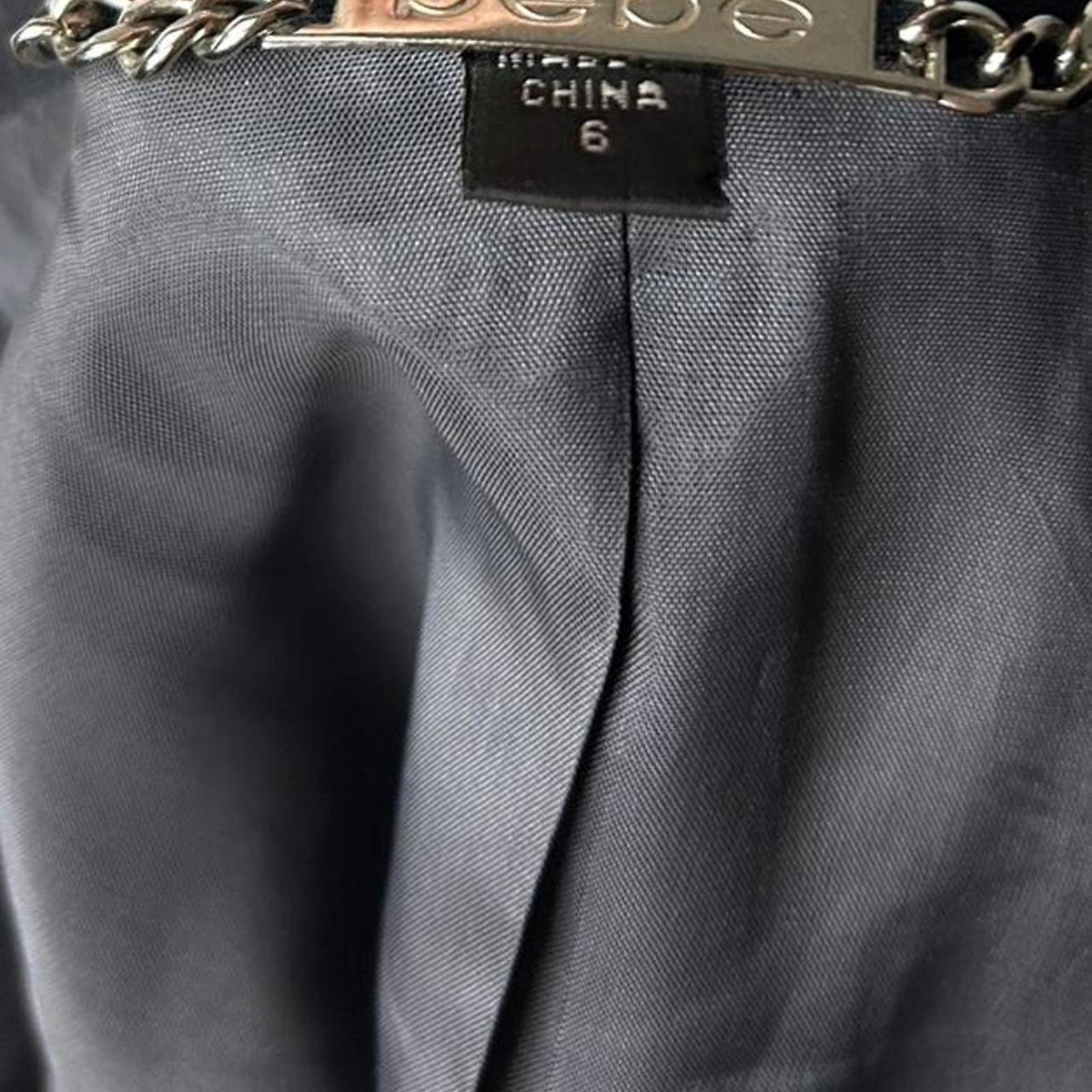 Bebe suit jacket and skirt