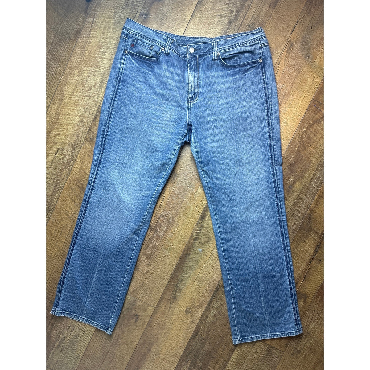 Vintage 7 For All Mankind Western Embroidered Bootcut Jeans
