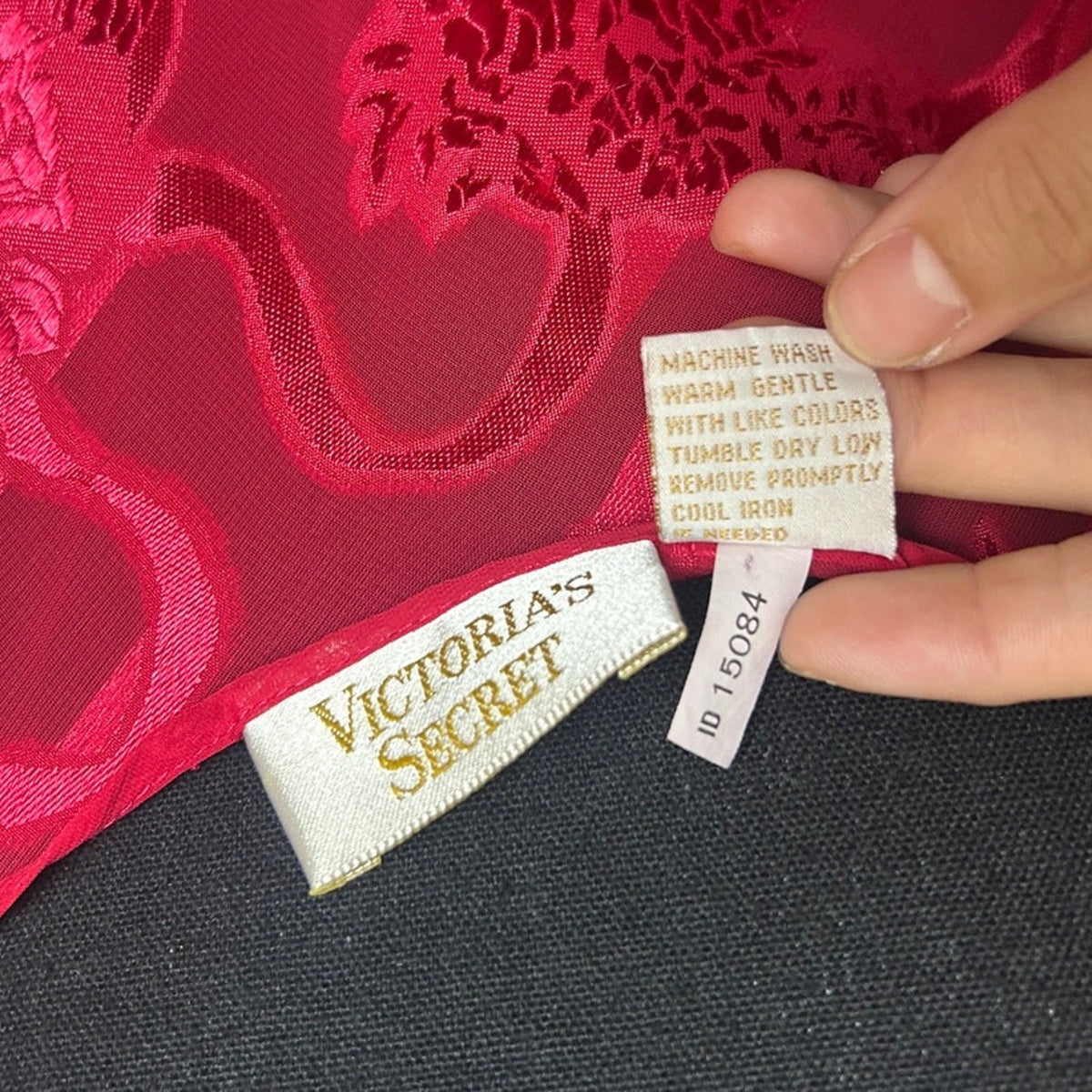 Victoria’s Secret Y2K Gold Label Satin Cowl Neck Slip Dress Asymmetrical