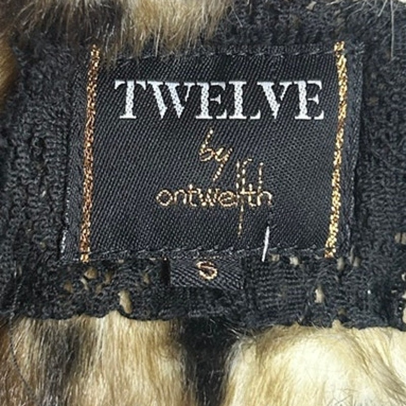12 by On Twelfth Mantel aus langem Kunstpelz mit Gepardenmuster, Mob Wife Y2K Glam
