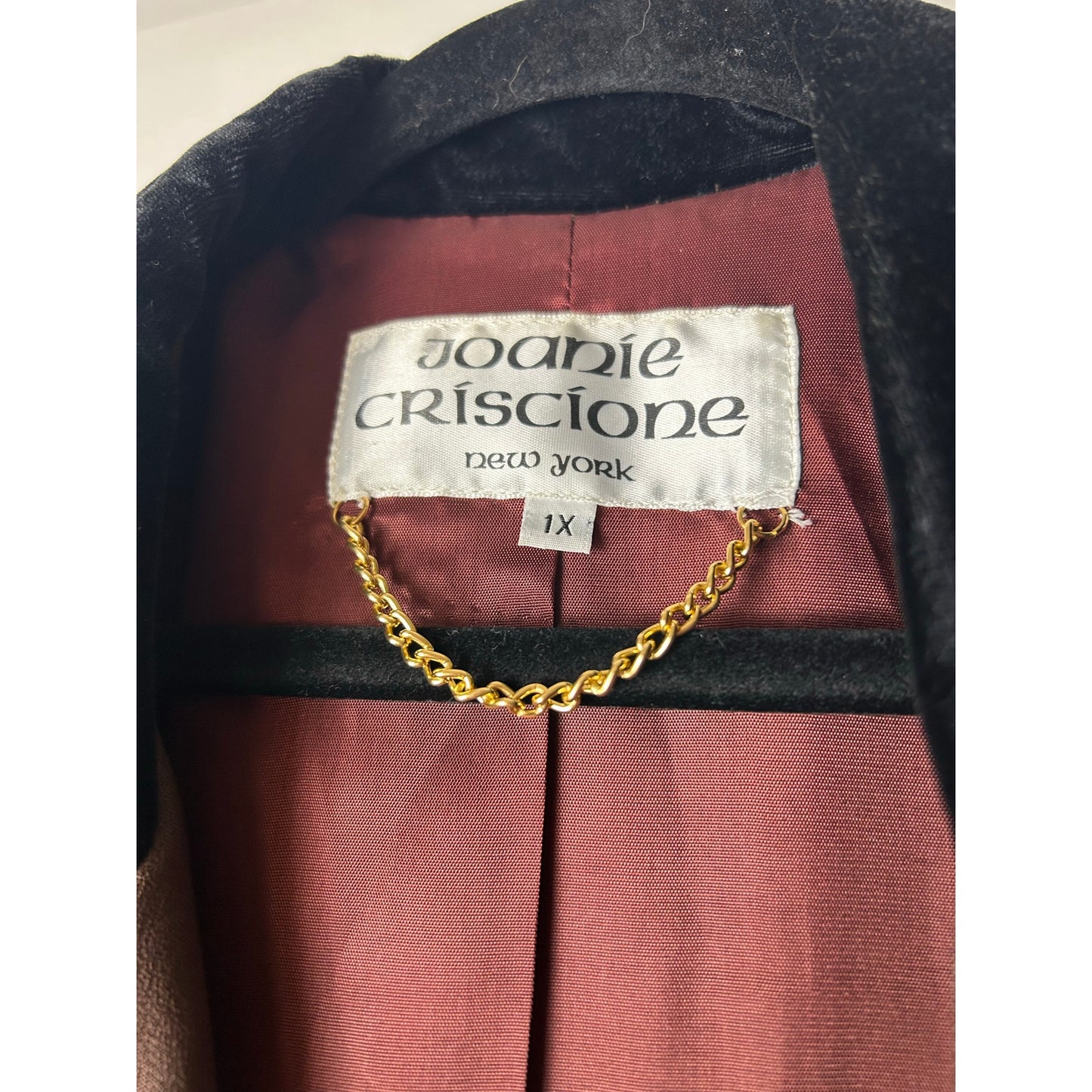 🐆 1980er Joanie Crisione Cheetah-Print Power Blazer mit Western-Fransen 1X