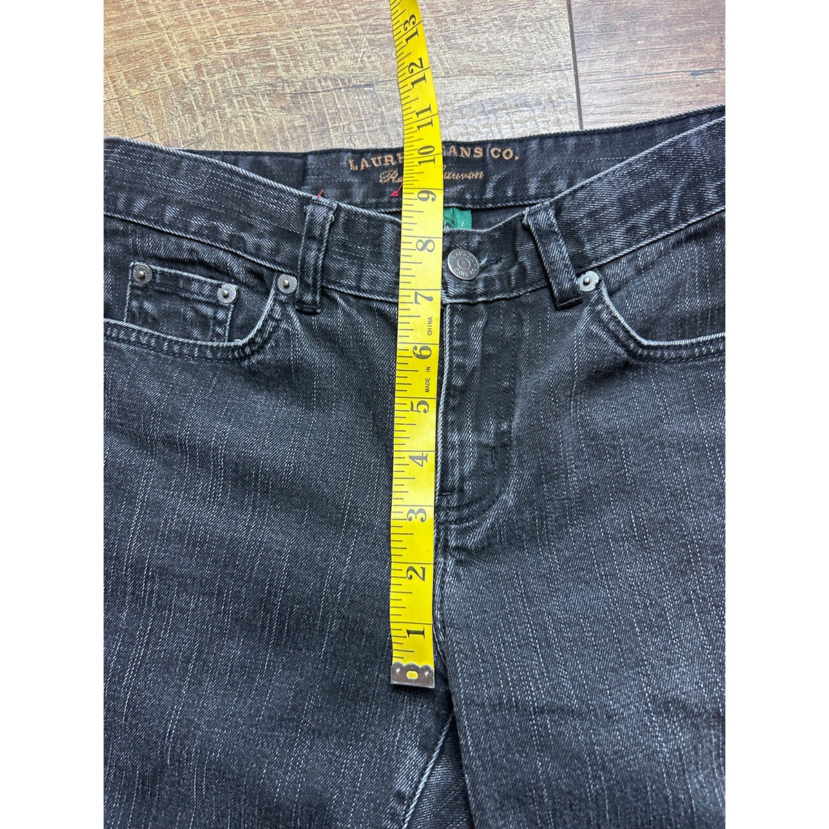 Lauren Jeans Co Ralph Lauren Black Modern Slim Jeans Size 2 Y2K