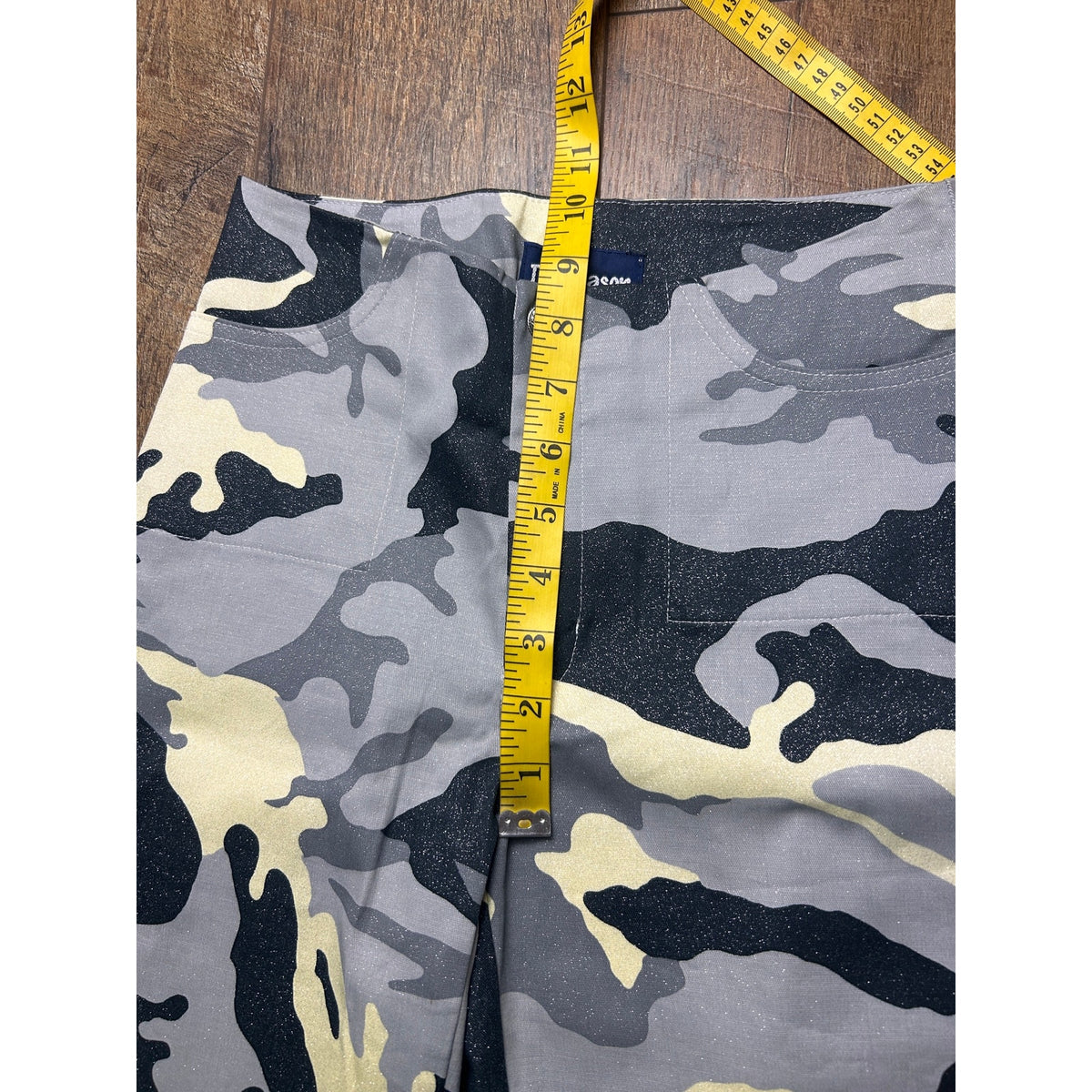 The Reason Camo Sparkle Barback Pants – Size 1