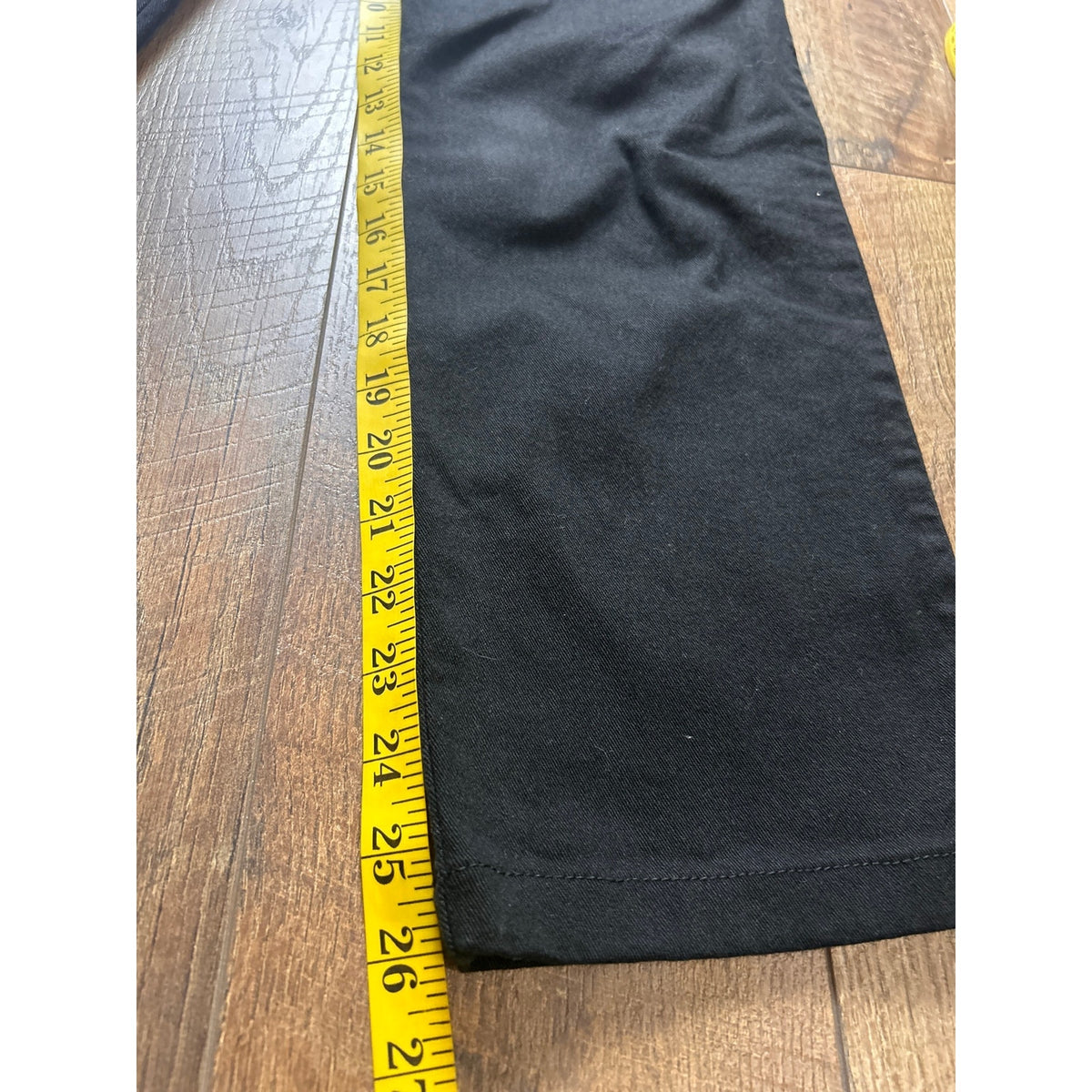 geiger austrailia black high waisted straigleg denim size 2 us 24w/26l