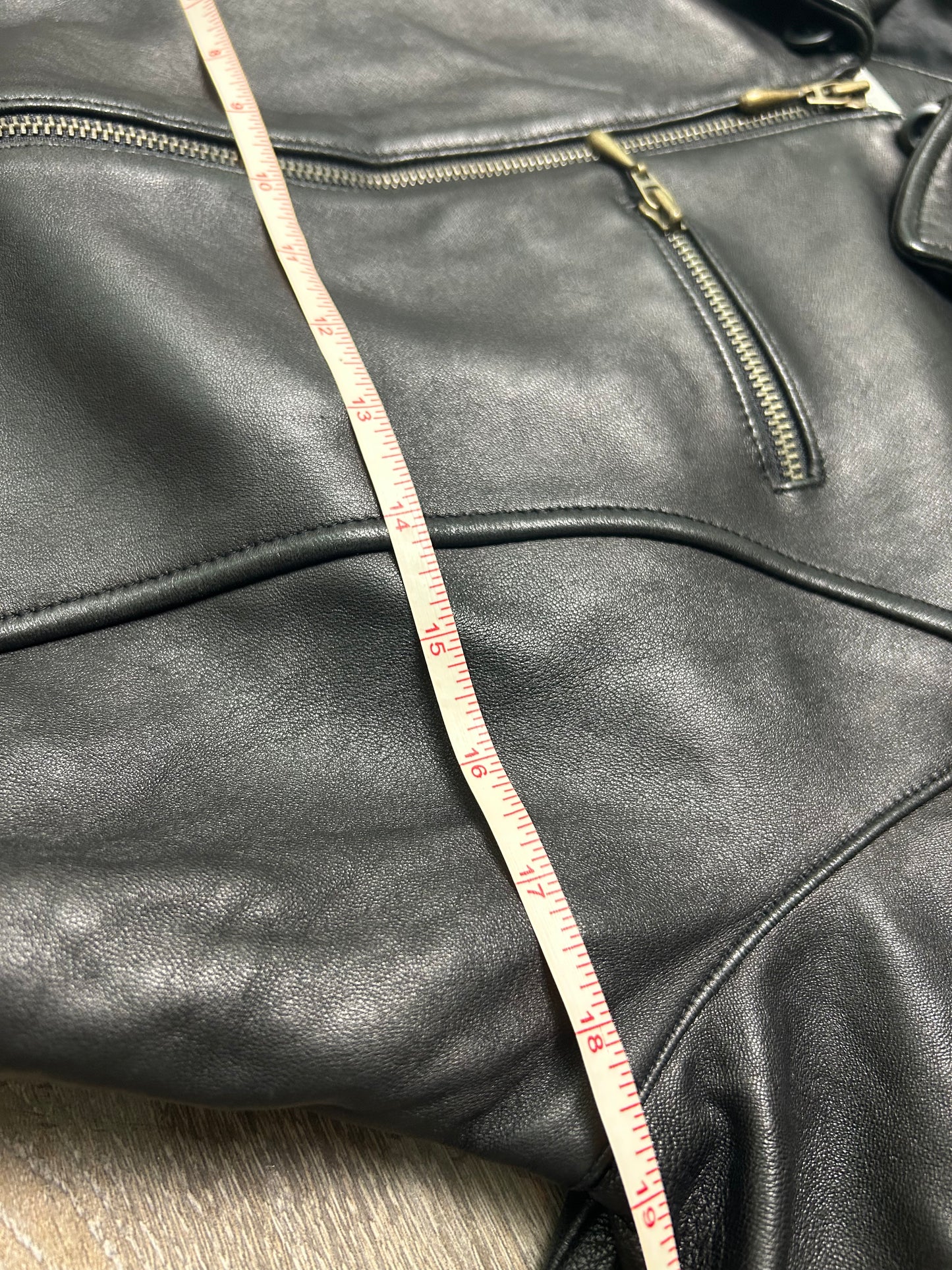 valerie stephens petites new zealand lambskin size m