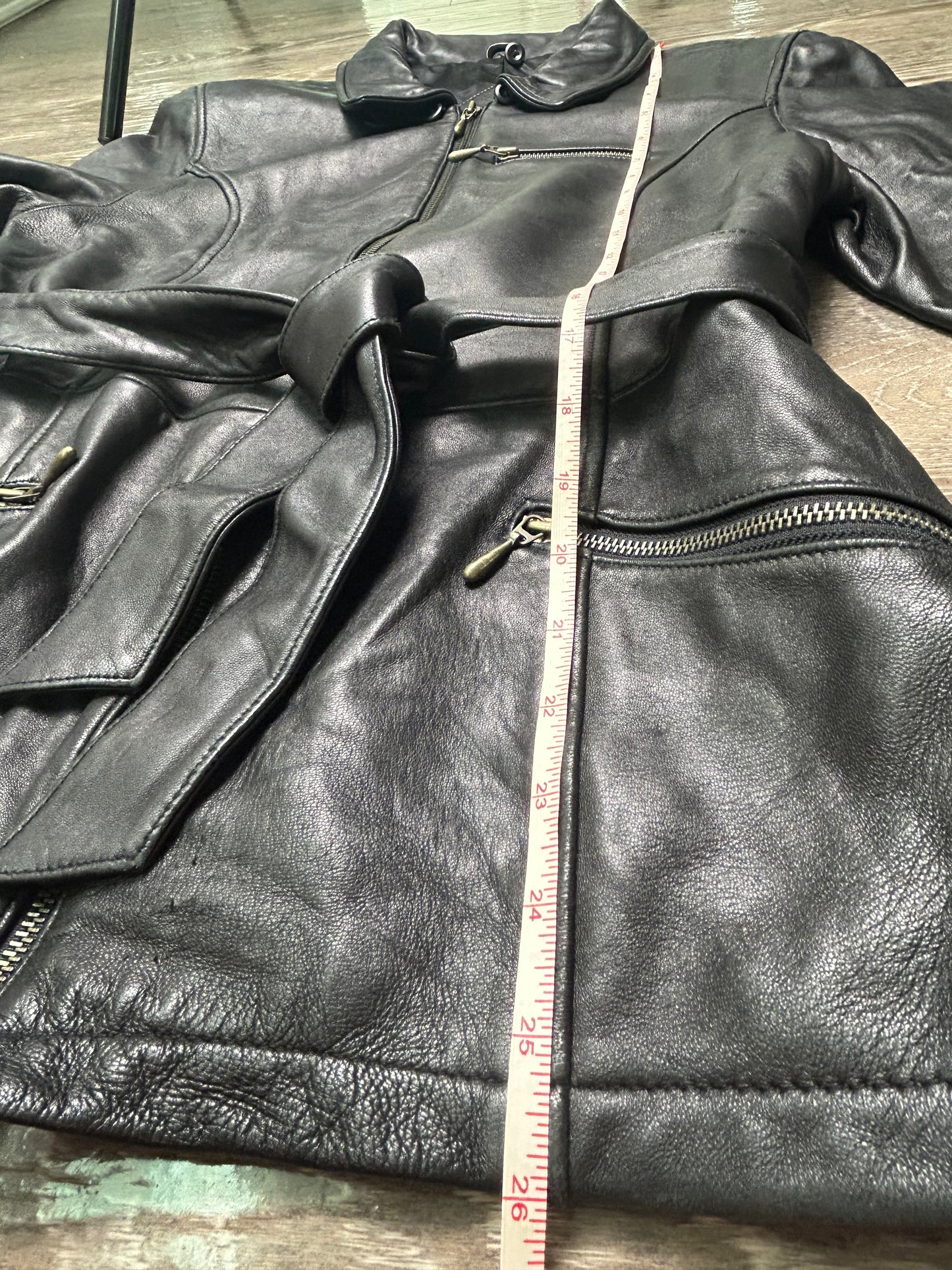 valerie stephens petites new zealand lambskin size m