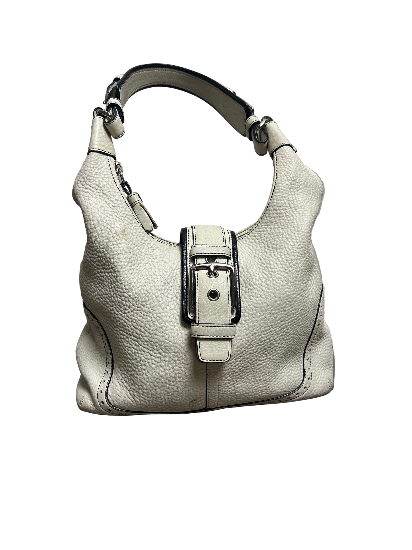 Y2K Coach Soho 5054 Hobo Shoulder Bag Pebbled Leather