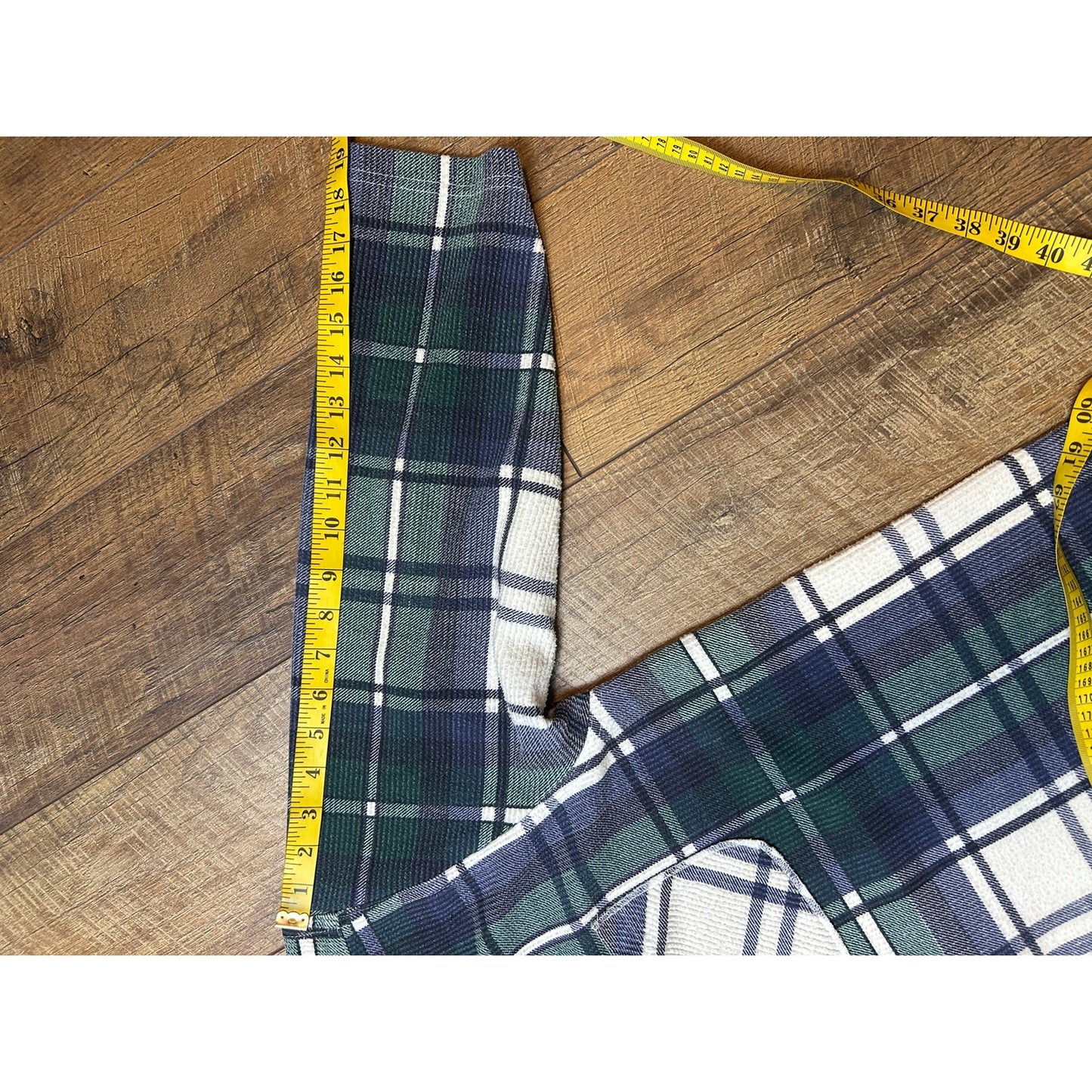 Vintage 90’s Ny jeans plaid zip up shirt size