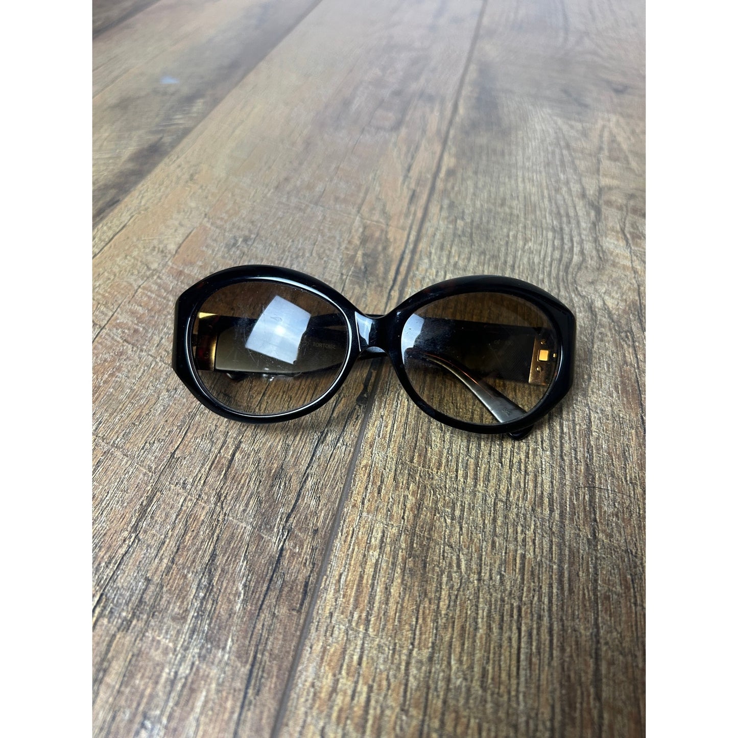 coach y2k sunglasses circle bug eye monogram