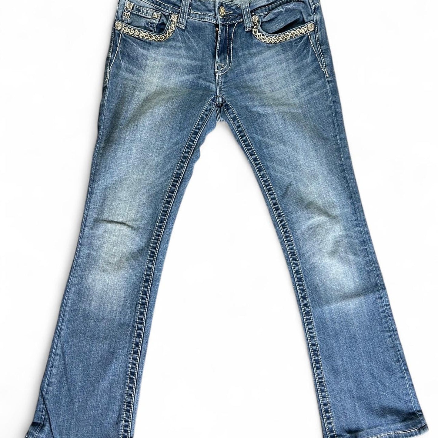 Miss me blue bootcut jeans