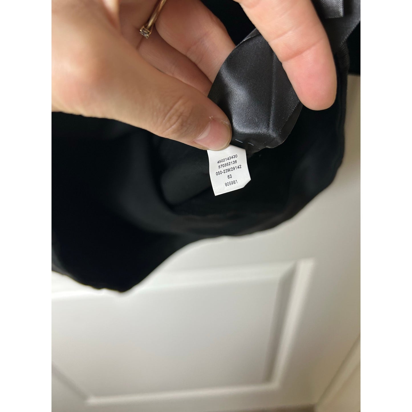 White House black market nwt vegan leather button down shirt dress size 4