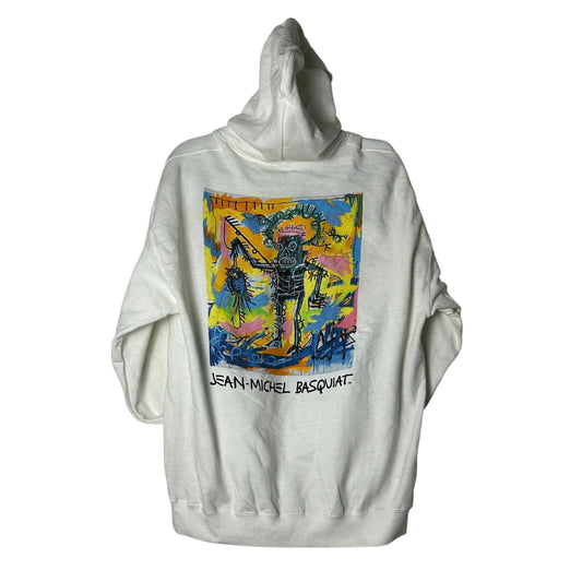 Sweat à capuche Jean Michel Basquiat taille L