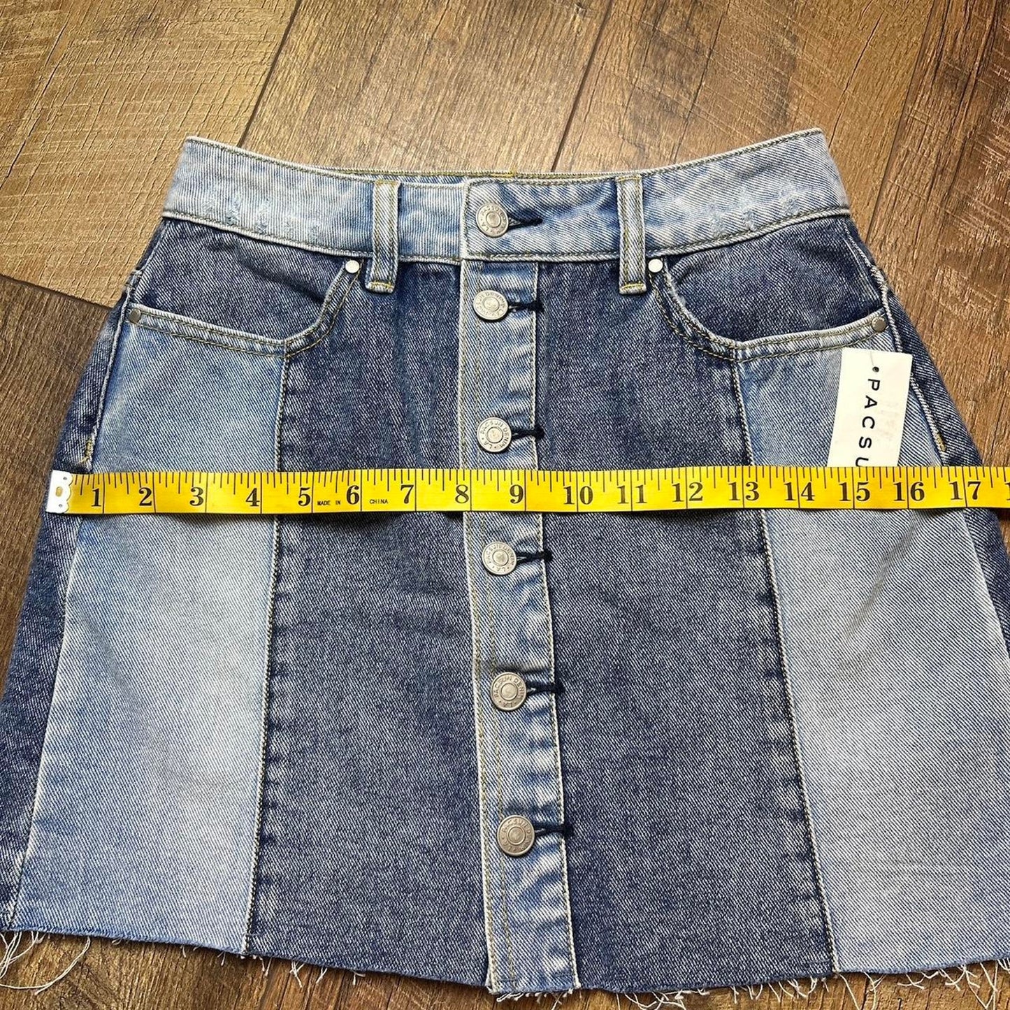 Nwt pacsun blue denim mini