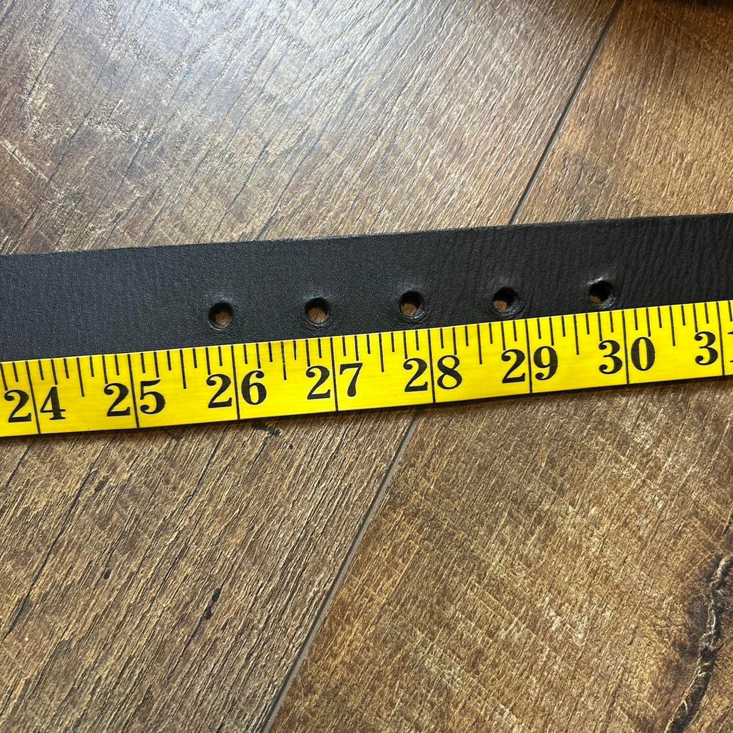 Nwt black leather belt with