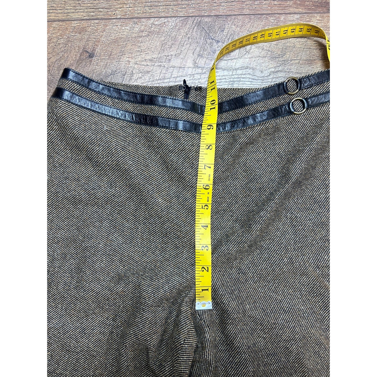 Willi smith made in Italy Y2K wool dress pant