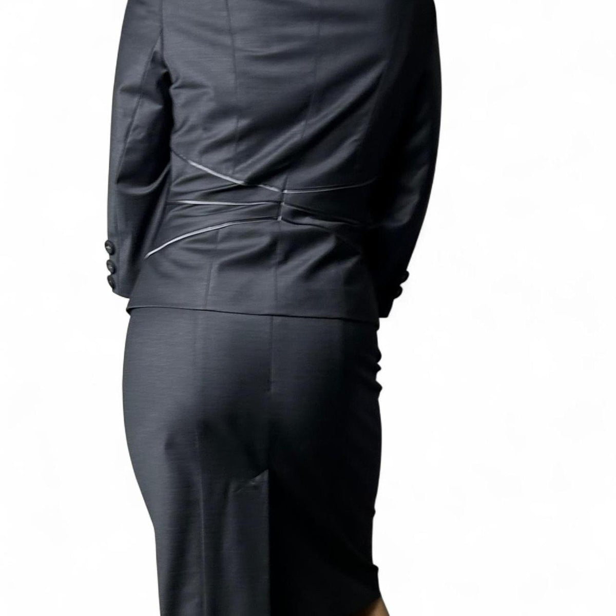 Bebe suit jacket and skirt