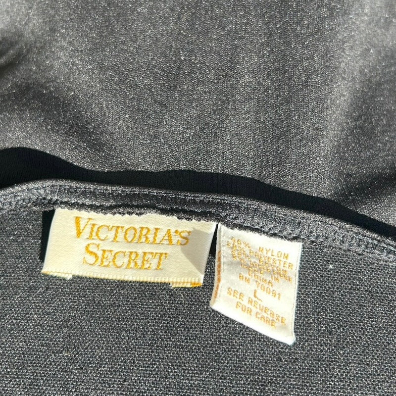 victoria secret gold label 90's lace slip dress