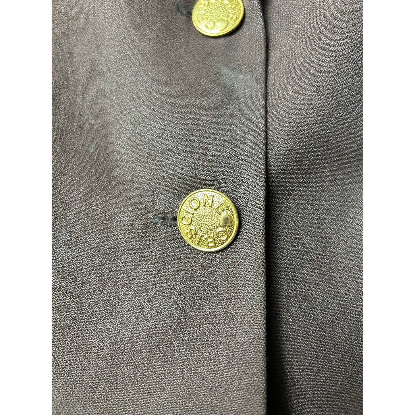 🐆 1980er Joanie Crisione Cheetah-Print Power Blazer mit Western-Fransen 1X