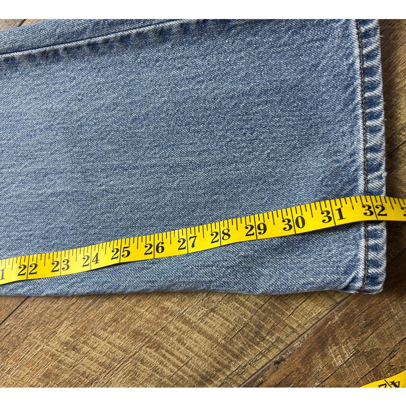 vintage y2k american eagle light wash bootcut jeans mid rise 29x32 indie sleaze