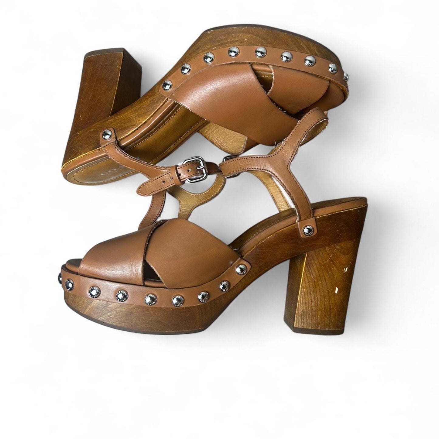 Coach vixen tan and brown