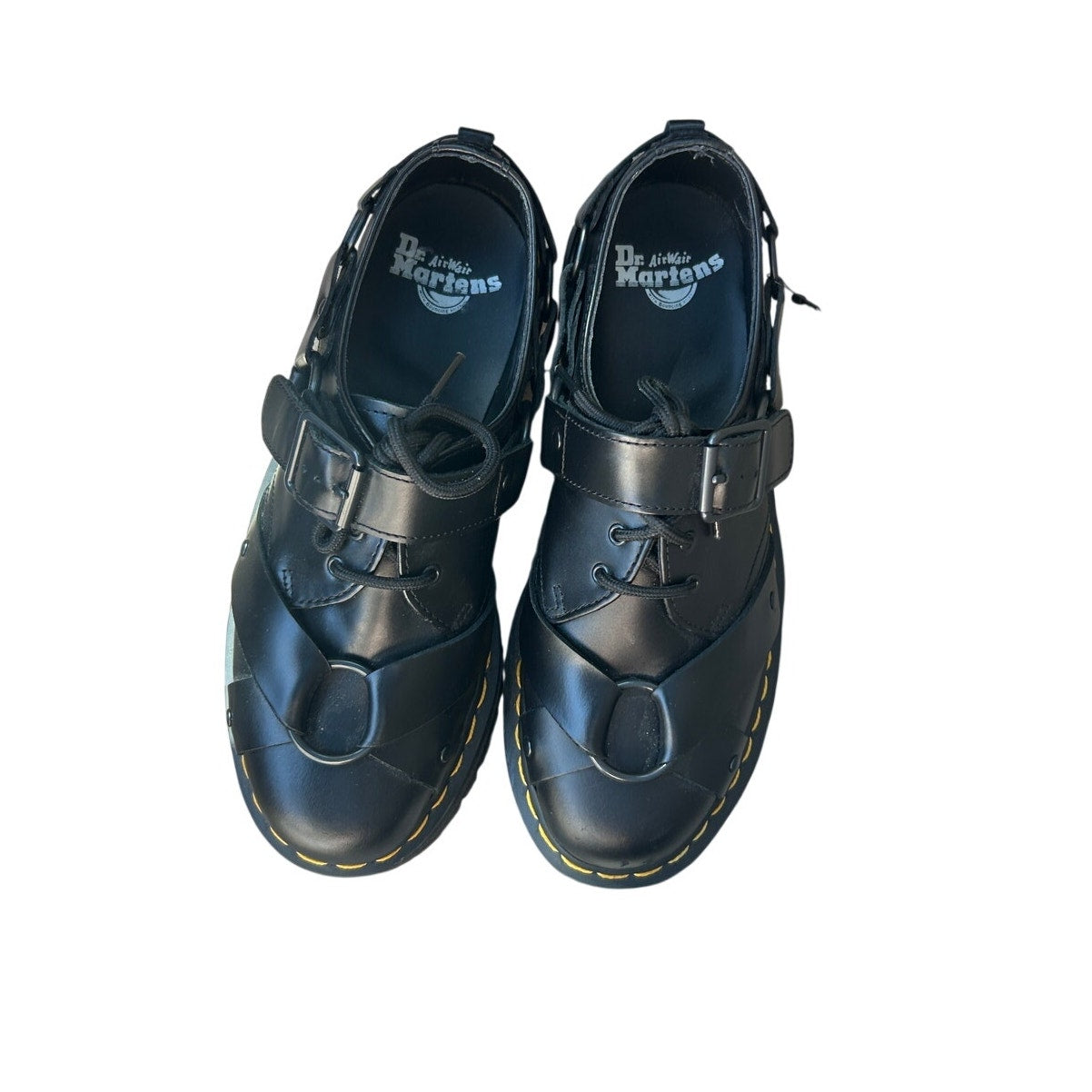 Dr. Martens 1461 Quad Harness Shoes – Platform Leather Oxfords