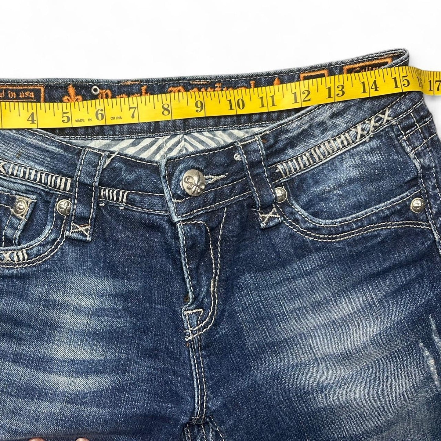 Blue rockrevival easy boot cut