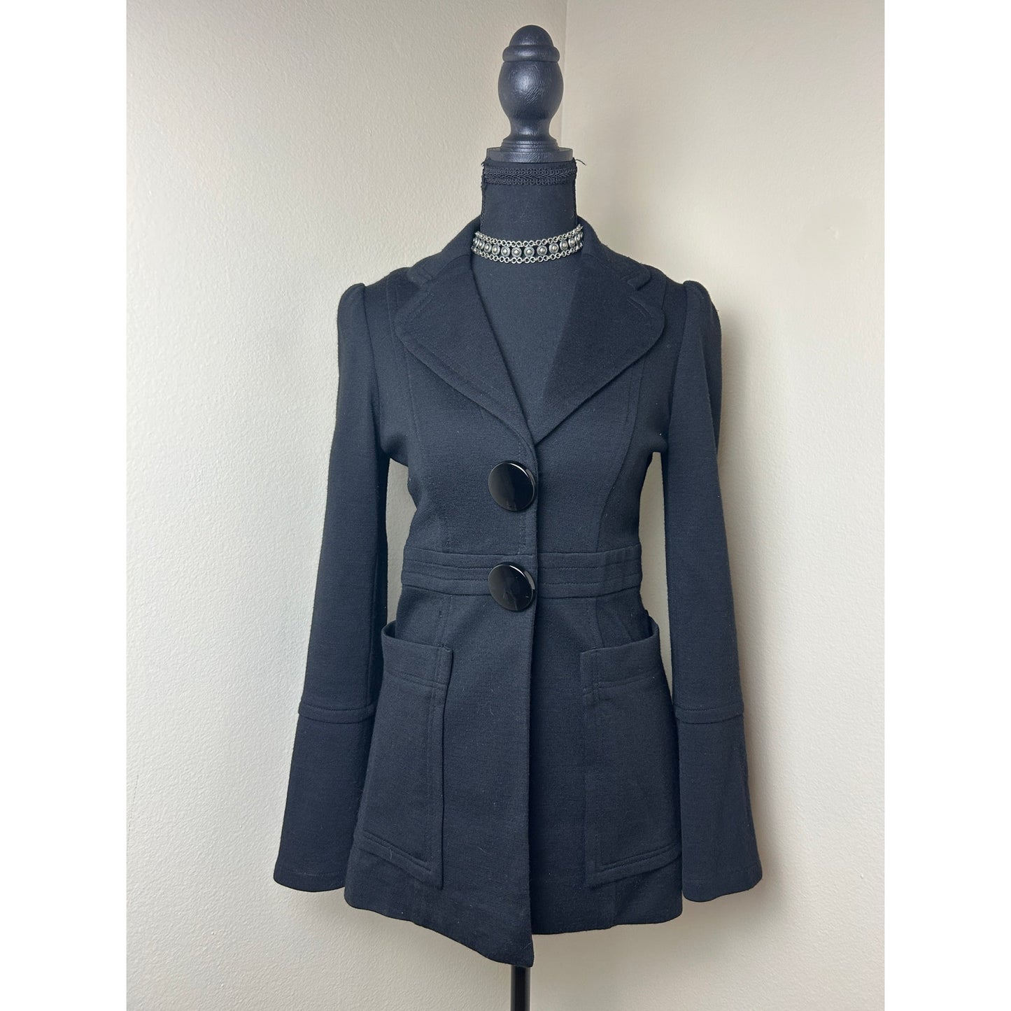 Y2K Alberto Makali Snatched Blazer Jacket – Corporate Goth Edit (Size 2)