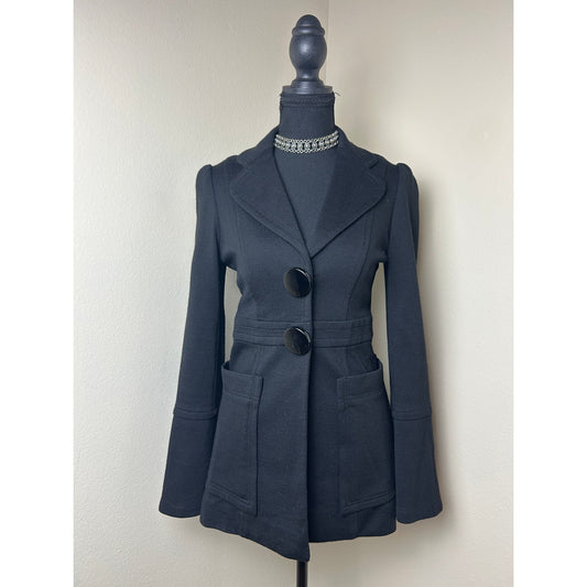 Y2K Alberto Makali Snatched Blazer Jacket – Corporate Goth Edit (Size 2)