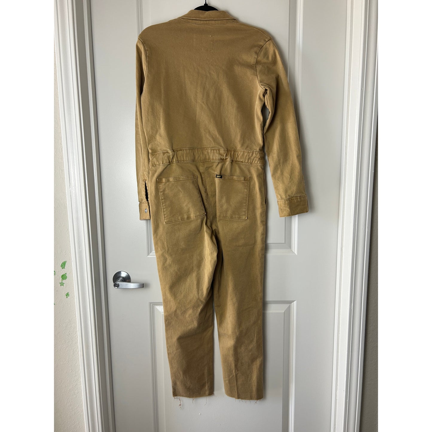 🤎 Combinaison de mécanicien Lee Union-All salopette de travail beige – Taille XS –