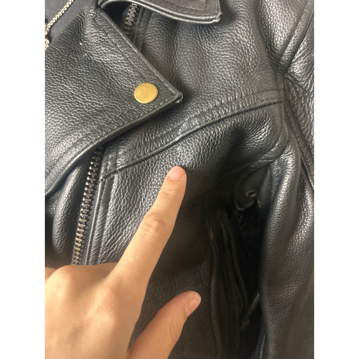 Cropped moto jacket insulated, breathable 18” ptp