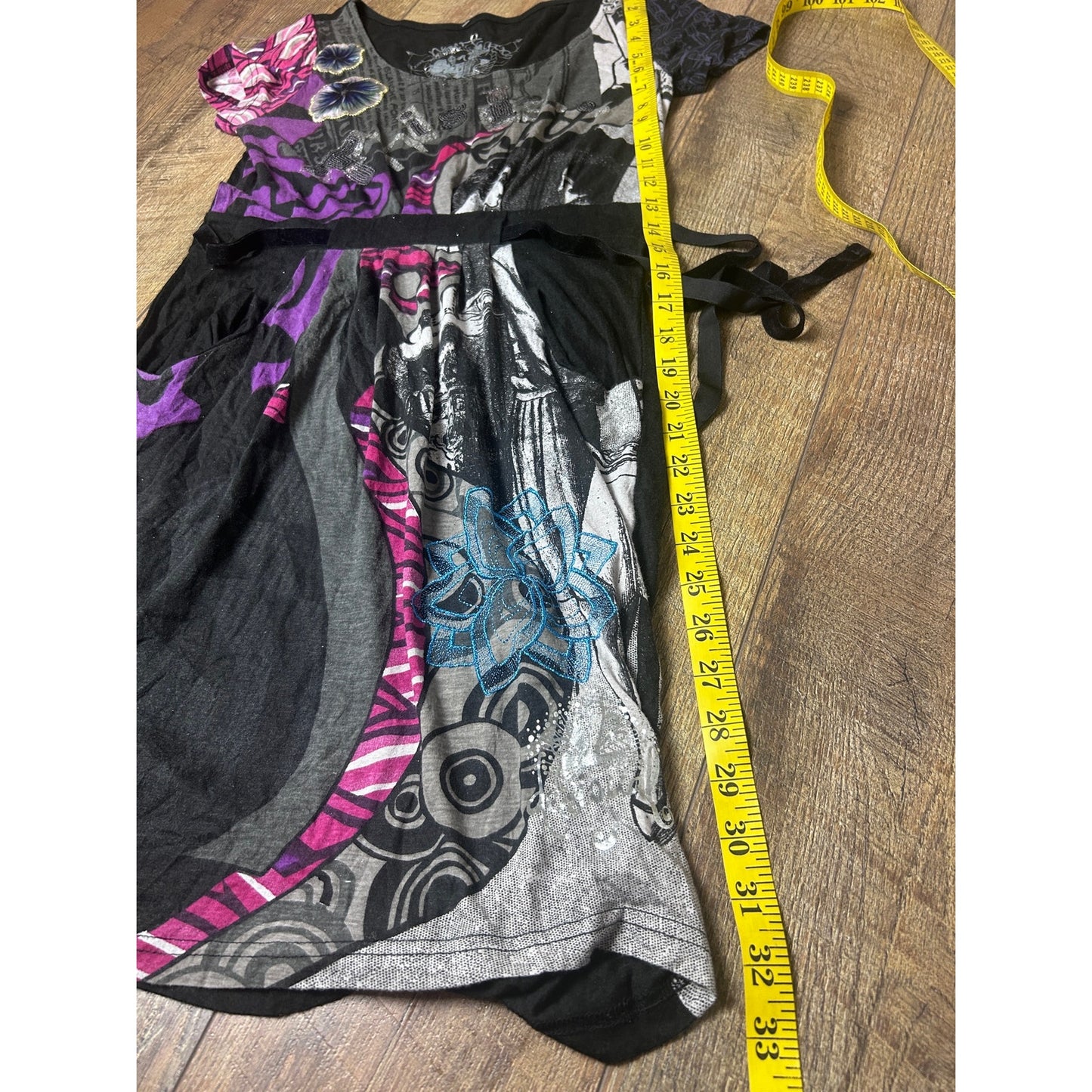 desigual euro grunge art dress