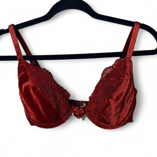 Y2k victoria secret bra red